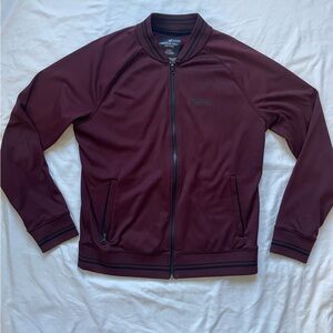 American Eagle Outfitters Burgundy Active Flex Jacket